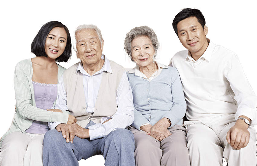 Happy Family in Honolulu
